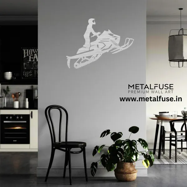 Metal_Wall_Art_for_Home_Decoration__|_Mountain_Snowmobiler__|_Silver
