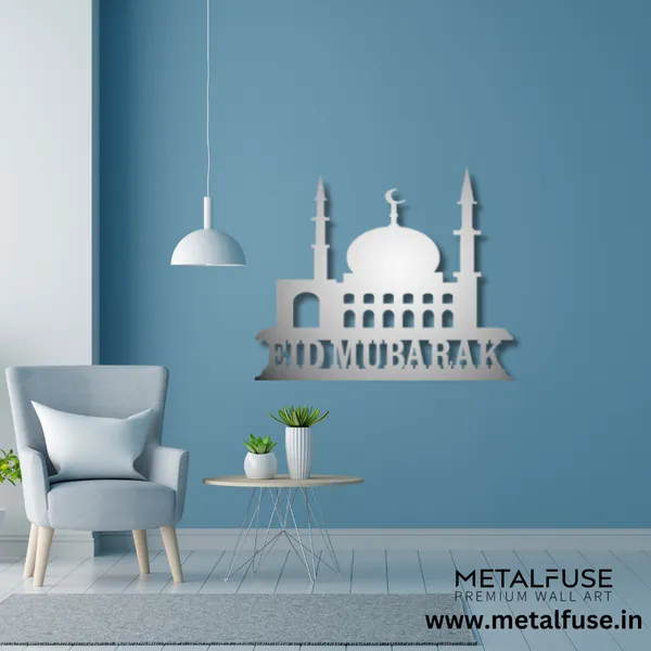 Metal_Wall_Art_for_Home_Decoration__|_Eid-Mubarak_Calligraphy__|_Silver