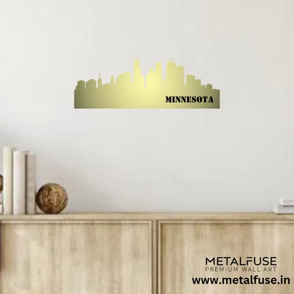 Metal_Wall_Art_for_Home_Decoration__|_Minnesota_Skyline__|_Gold
