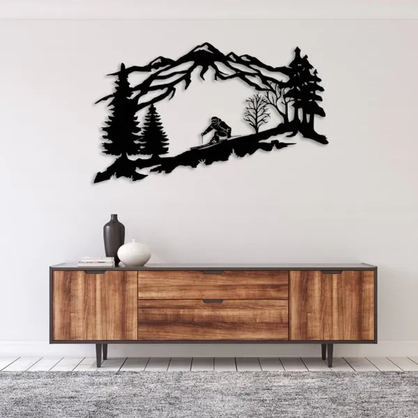 Metal_Wall_Art_for_Home_Decoration__|_Mountain_Skier__|_Black