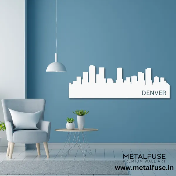 Metal_Wall_Art_for_Home_Decoration__|_Denver_Skyline__|_White