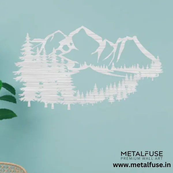 Metal_Wall_Art_for_Home_Decoration__|_Maroon_Bells_Peak__|_Silver