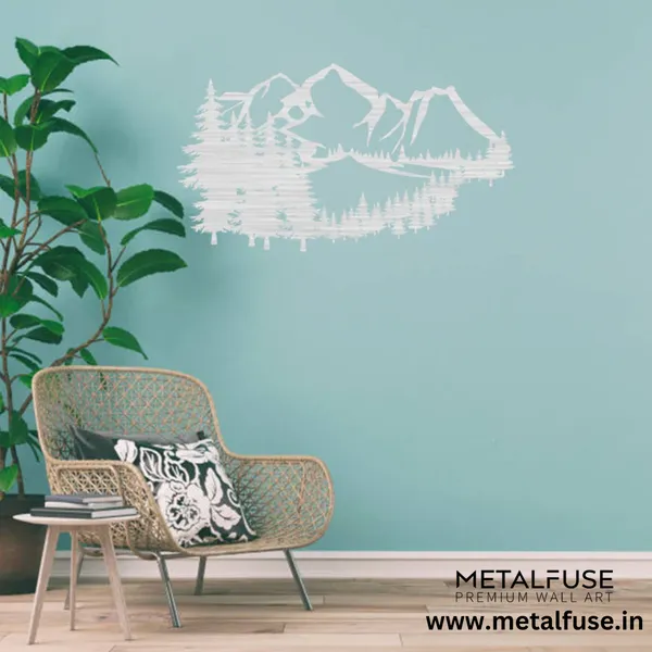 Metal_Wall_Art_for_Home_Decoration__|_Maroon_Bells_Peak__|_Silver