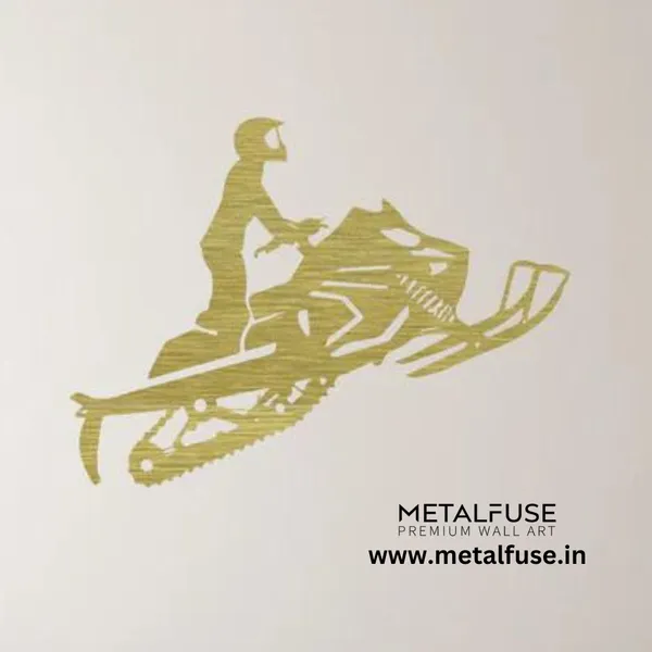 Metal_Wall_Art_for_Home_Decoration__|_Mountain_Snowmobiler__|_Gold