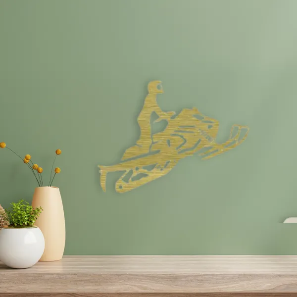 Metal_Wall_Art_for_Home_Decoration__|_Mountain_Snowmobiler__|_Gold