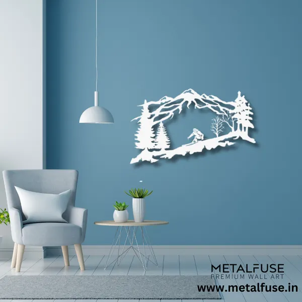 Metal_Wall_Art_for_Home_Decoration__|_Mountain_Skier__|_White