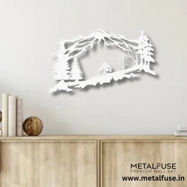 Metal_Wall_Art_for_Home_Decoration__|_Mountain_Skier__|_White
