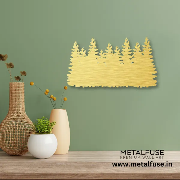 Metal_Wall_Art_for_Home_Decoration__|_Pine_Trees_Metal-_Wall_Art_|_Gold