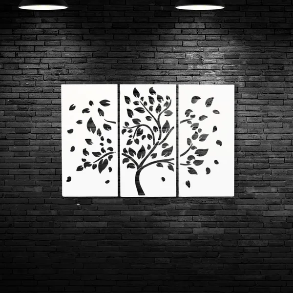 Metal_Wall_Art_for_Home_Decoration__|_Tree_(3_Piece)__|_White