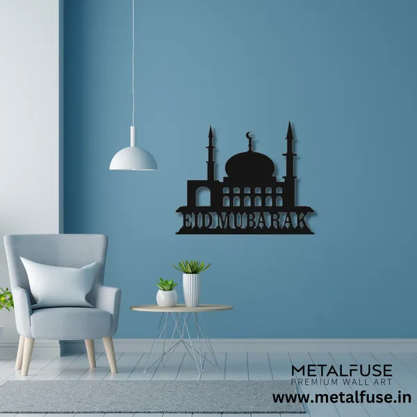 Metal_Wall_Art_for_Home_Decoration__|_Eid-Mubarak_Calligraphy__|_Black
