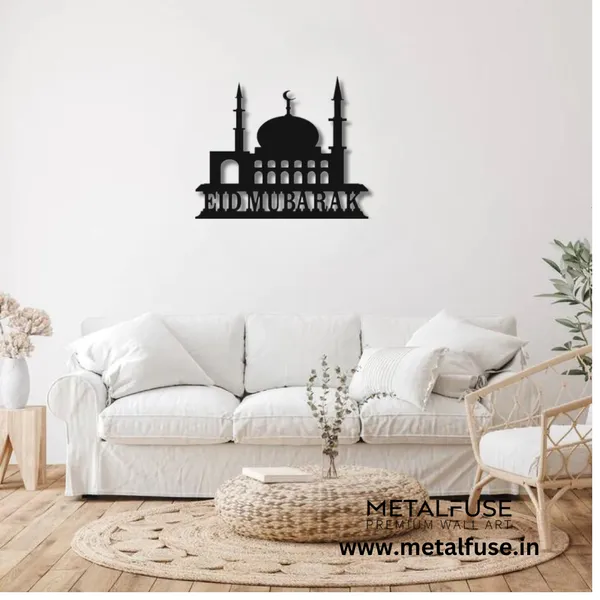 Metal_Wall_Art_for_Home_Decoration__|_Eid-Mubarak_Calligraphy__|_Black