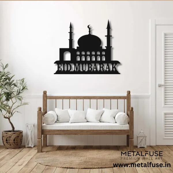 Metal_Wall_Art_for_Home_Decoration__|_Eid-Mubarak_Calligraphy__|_Black