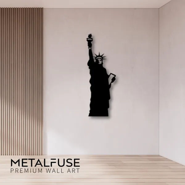 Metal_Wall_Art_for_Home_Decoration__|_Statue_Of_Liberty__|_Black