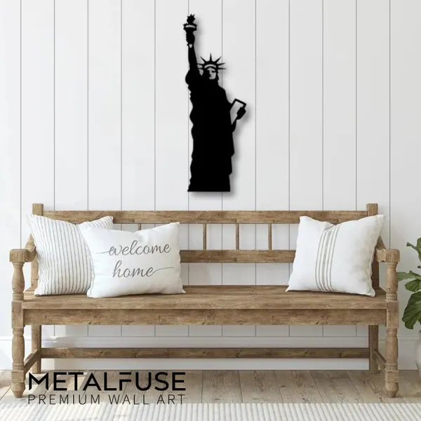 Metal_Wall_Art_for_Home_Decoration__|_Statue_Of_Liberty__|_Black