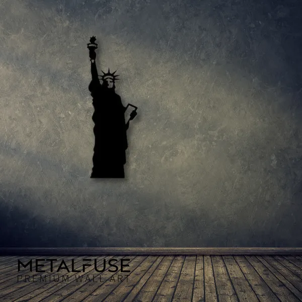 Metal_Wall_Art_for_Home_Decoration__|_Statue_Of_Liberty__|_Black