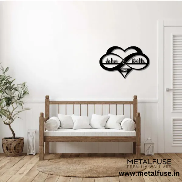 Metal_Wall_Art_for_Home_Decoration__|_Personalized_Infinity_Heart_Sign__|_Black