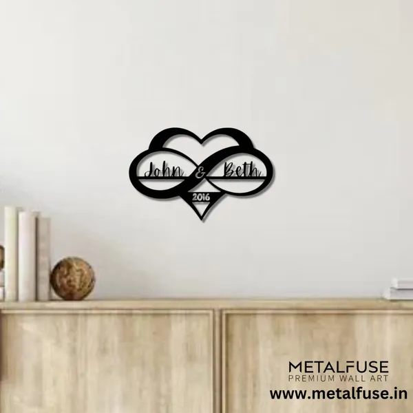Metal_Wall_Art_for_Home_Decoration__|_Personalized_Infinity_Heart_Sign__|_Black