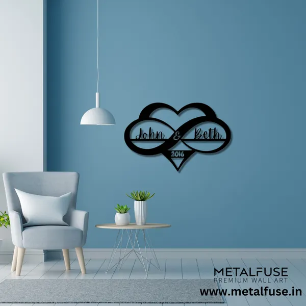 Metal_Wall_Art_for_Home_Decoration__|_Personalized_Infinity_Heart_Sign__|_Black