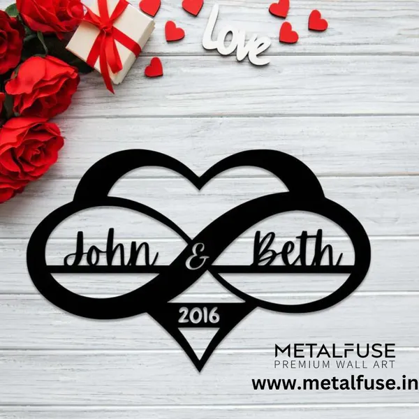 Metal_Wall_Art_for_Home_Decoration__|_Personalized_Infinity_Heart_Sign__|_Black
