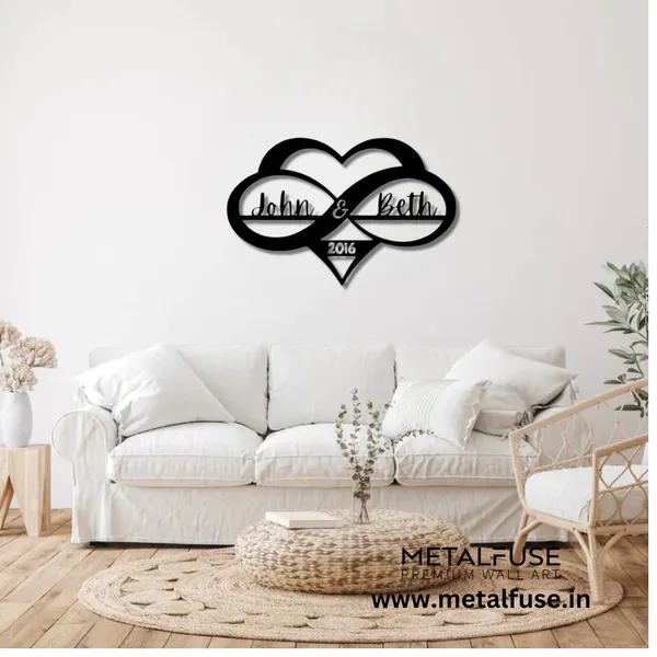 Metal_Wall_Art_for_Home_Decoration__|_Personalized_Infinity_Heart_Sign__|_Black