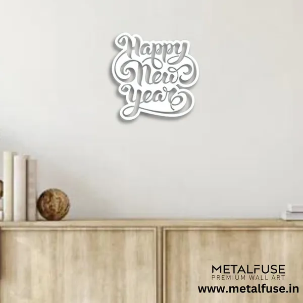 Metal_Wall_Art_for_Home_Decoration__|_Happy_New_Year_Script__|_White