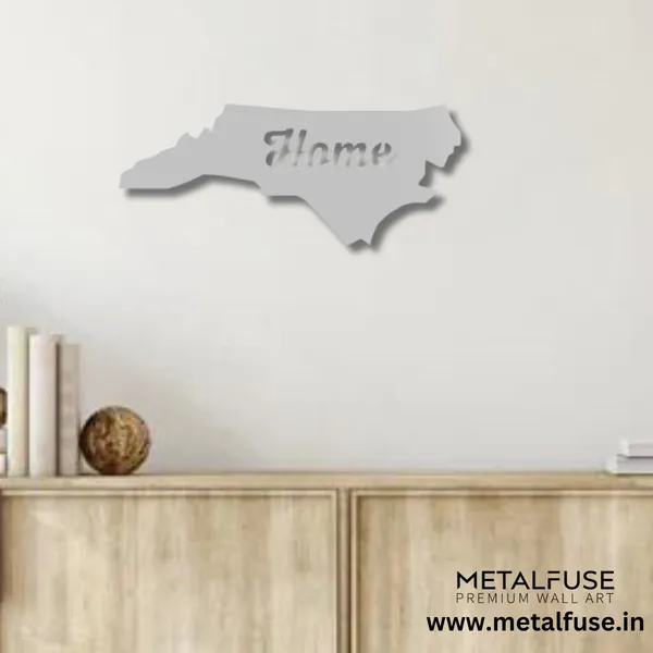 Metal_Wall_Art_for_Home_Decoration__|_North_Carolina_Home__|_Silver