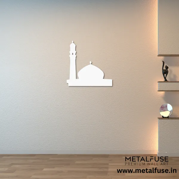Metal_Wall_Art_for_Home_Decoration__|_Mosque__|_White