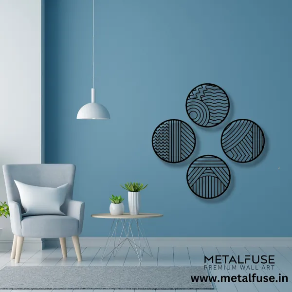 Metal_Wall_Art_for_Home_Decoration__|_Modern_Circles_(4_Piece_Set)__|_Black