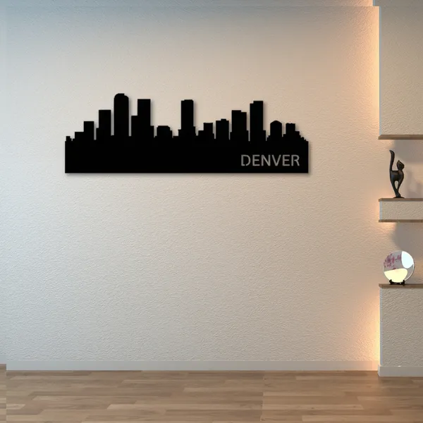 Metal_Wall_Art_for_Home_Decoration__|_Denver_Skyline__|_Black