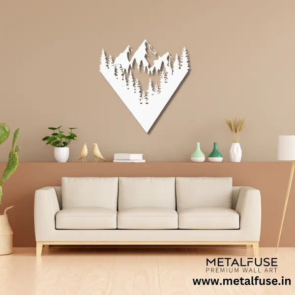 Metal_Wall_Art_for_Home_Decoration__|_Mountain_View__|_White