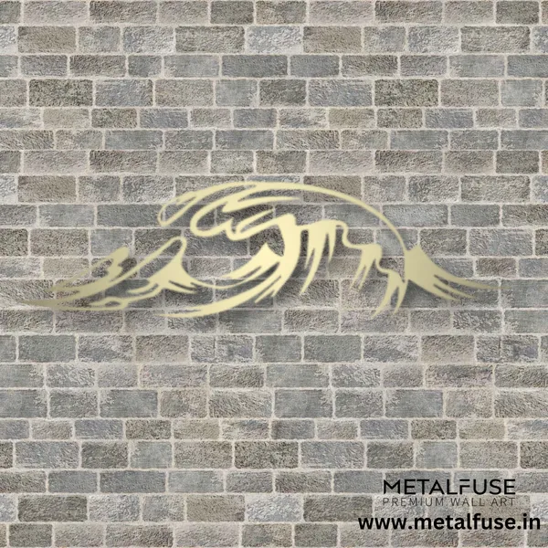 Metal_Wall_Art_for_Home_Decoration__|_Waves__|_Gold