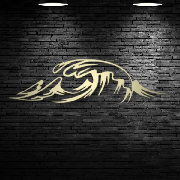 Metal_Wall_Art_for_Home_Decoration__|_Waves__|_Gold