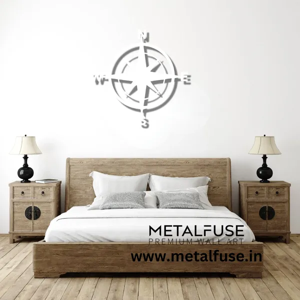 Metal_Wall_Art_for_Home_Decoration__|_Compass__|_White