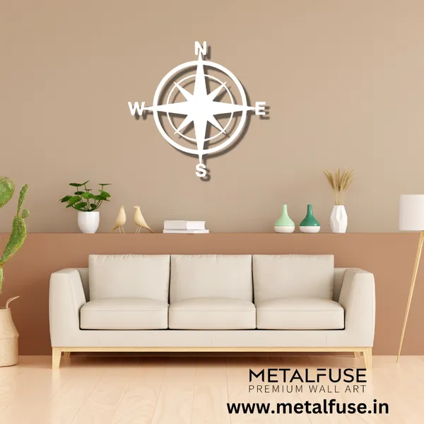 Metal_Wall_Art_for_Home_Decoration__|_Compass__|_White