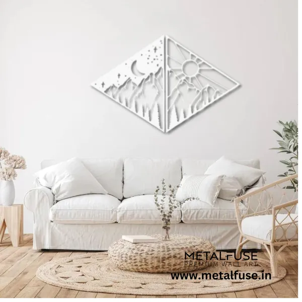 Metal_Wall_Art_for_Home_Decoration__|_Day_&_Night_Mountains__|_White