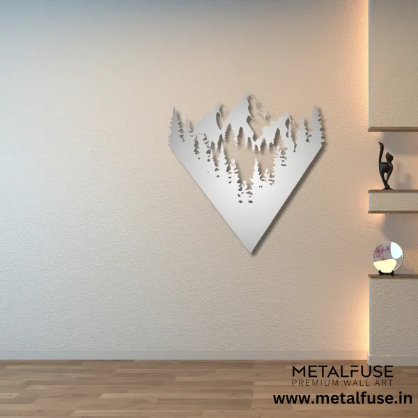 Metal_Wall_Art_for_Home_Decoration__|_Mountain_View__|_Silver
