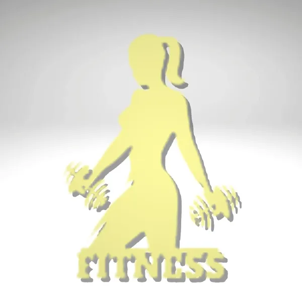 Metal_Wall_Art_for_Home_Decoration__|_Dumbbell-__|_Gold