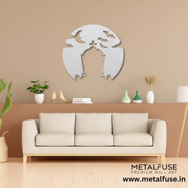 Metal_Wall_Art_for_Home_Decoration__|_Spooky_Tombstone__|_Silver