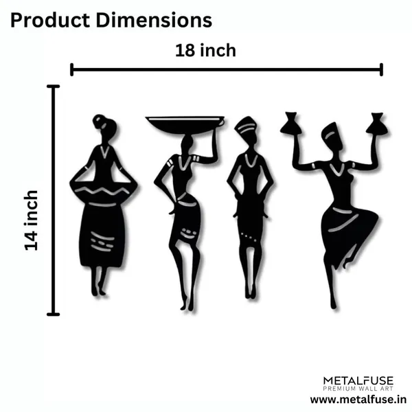 Metal_Wall_Art_for_Home_Decoration__|_African_Woman_Working_&_Dancing_Pose__|_Black