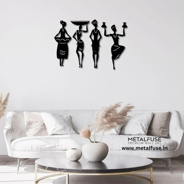 Metal_Wall_Art_for_Home_Decoration__|_African_Woman_Working_&_Dancing_Pose__|_Black