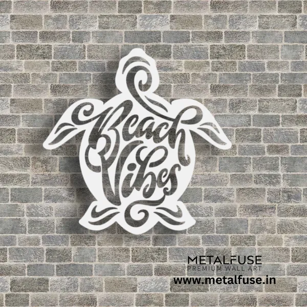 Metal_Wall_Art_for_Home_Decoration__|_Beach_Vibes_Turtle__|_White