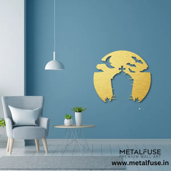 Metal_Wall_Art_for_Home_Decoration__|_Spooky_Tombstone__|_Gold