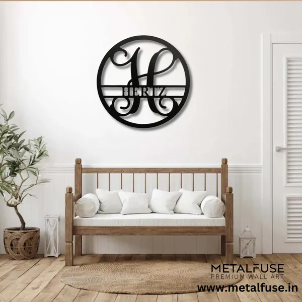 Metal_Wall_Art_for_Home_Decoration__|_Monogram__|_Black