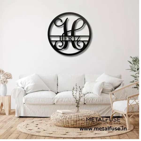 Metal_Wall_Art_for_Home_Decoration__|_Monogram__|_Black