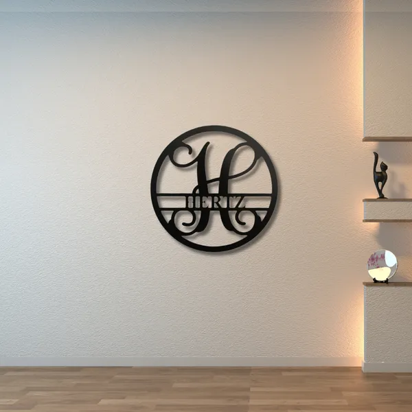Metal_Wall_Art_for_Home_Decoration__|_Monogram__|_Black