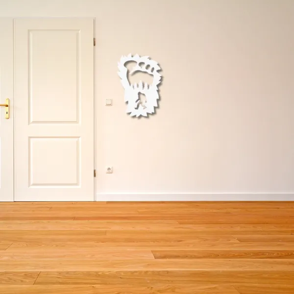 Metal_Wall_Art_for_Home_Decoration__|_Bigfoot_Foot_Print__|_White