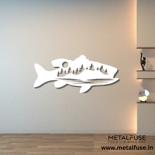 Metal_Wall_Art_for_Home_Decoration__|_Bass_Fish_Design_Alternative__|_White