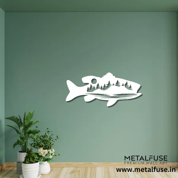Metal_Wall_Art_for_Home_Decoration__|_Bass_Fish_Design_Alternative__|_White