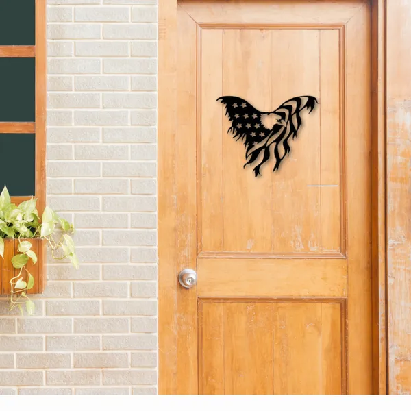 Metal_Wall_Art_for_Home_Decoration__|_American_Flag_Eagle__|_Black