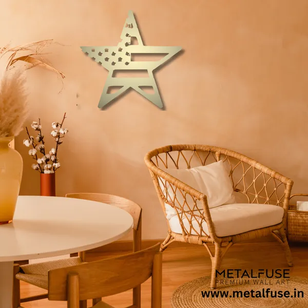 Metal_Wall_Art_for_Home_Decoration__|_American_Flag_Star__|_Gold